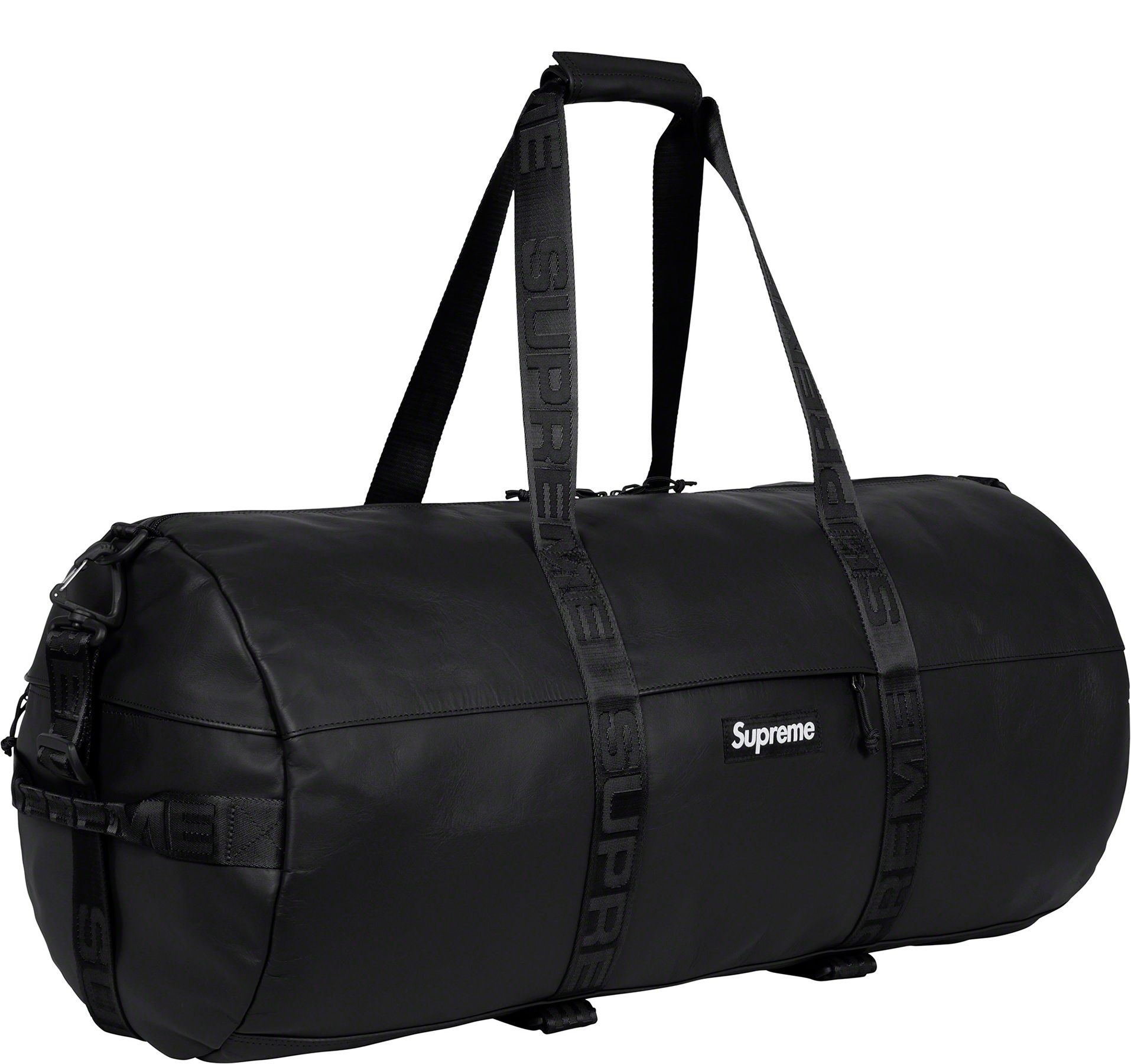 Leather Large Duffle Bag view 17